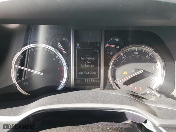 2024 Toyota 4Runner TRD Off Road with VIN JTERU5JR4R6288181, listed as a Copart auction lot 49907685 with 12,619 mi miles and Salvage Title. Bid and sale history available at carsss.com. Image 9.