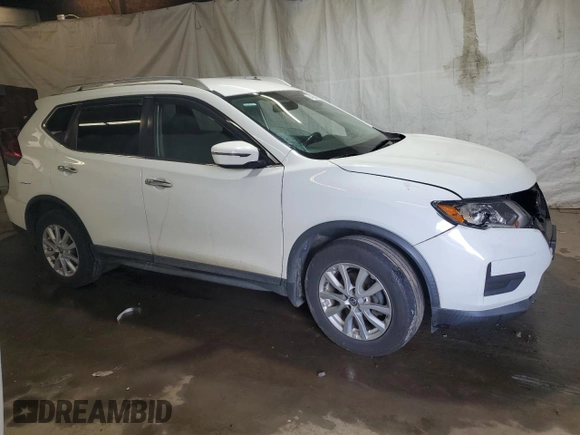 2017 Nissan Rogue SV with VIN KNMAT2MV3HP515879, listed as a Copart auction lot 61429454 with Not provided miles and Salvage title. Bid and sale history available at DreamBid. Image 4.