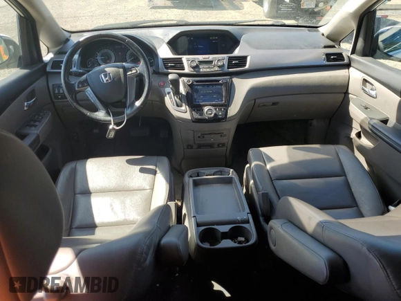 2016 Honda Odyssey EX-L with VIN 5FNRL5H66GB129277, listed as a Copart auction lot 54851955 with 147,496 mi miles and Clean Title. Bid and sale history available at carsss.com. Image 8.