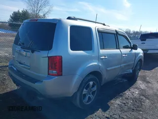 2013 Honda Pilot EX-L with VIN 5FNYF3H59DB015574, listed as a IAAI auction lot 38777512 with Not Provided miles and . Bid and sale history available at DreamBid. Image 4.