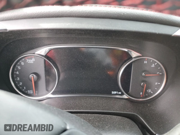 2025 Chevrolet Blazer RS with VIN 3GNKBKRS5SS103100, listed as a Copart auction lot 49615495 with 5,091 mi miles and Salvage title. Bid and sale history available at DreamBid. Image 9.