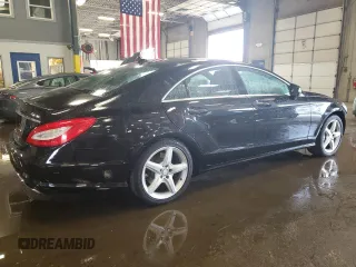 2014 Mercedes-Benz CLS 550 with VIN WDDLJ9BB8EA100254, listed as a Copart auction lot 57229935 with 132,574 mi miles and Salvage title. Bid and sale history available at DreamBid. Image 3.