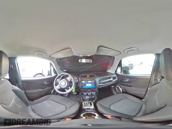 2017 Jeep Renegade Sport with VIN ZACCJAAB2HPF07830, listed as a Copart auction lot 49964105 with 128,273 mi miles and Salvage Title. Bid and sale history available at DreamBid. Image 14.