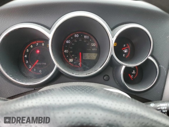 2005 Pontiac Vibe with VIN 5Y2SL66805Z460679, listed as a Copart auction lot 59873495 with 165,692 mi miles and Salvage title. Bid and sale history available at DreamBid. Image 9.