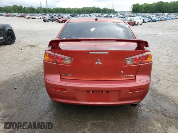 2009 Mitsubishi Lancer GTS with VIN JA3AU86W69U018641, listed as a Copart auction lot 54260075 with 177,624 mi miles and Clean Title. Bid and sale history available at carsss.com. Image 6.