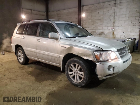 2006 Toyota Highlander z VIN JTEEW21A160019815, wystawiony jako Copart lot #89141995 z przebiegiem 174 721 mil mil oraz Szkoda całkowita • Salvage title. Historia ofert i sprzedaży dostępna na DreamBid. Obrazek 4.