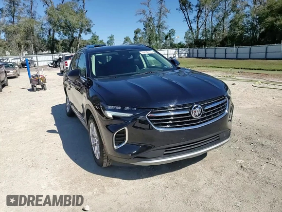 2021 Buick Envision Preferred with VIN LRBFZMR46MD105023, listed as a Copart auction lot 45680185 with 61,074 mi miles and Salvage Title. Bid and sale history available at carsss.com. Image 14.