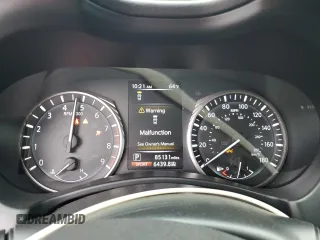 2019 Infiniti Q50 Luxe z VIN JN1EV7AR4KM559305, wystawiony jako Copart lot #54353455 z przebiegiem 85 131 mil mil oraz Nie do naprawy • Non repairable. Historia ofert i sprzedaży dostępna na DreamBid. Obrazek 9.