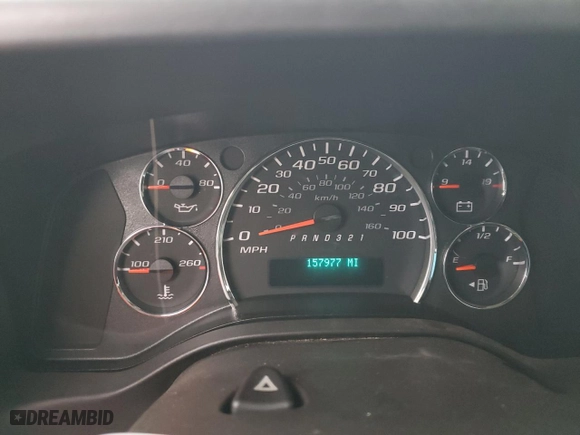2008 GMC Savana Cargo Van with VIN 1GTGG25C081183754, listed as a Copart auction lot 85221394 with 157,977 mi miles and Salvage Title. Bid and sale history available at carsss.com. Image 9.