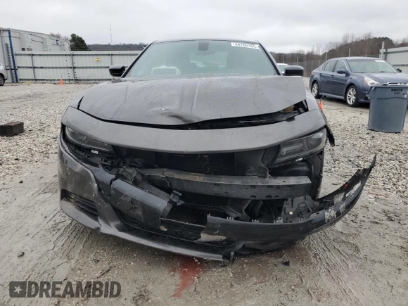 2020 Dodge Charger SXT with VIN 2C3CDXBG9LH117181, listed as a Copart auction lot 44760165 with 53,285 mi miles and Salvage Title. Bid and sale history available at carsss.com. Image 5.