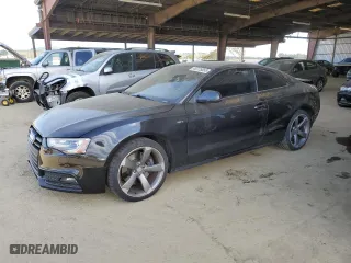 2014 Audi S5 Prestige with VIN WAU3GAFRXEA017617, listed as a Copart auction lot 48725855 with 119,187 mi miles and Salvage Title. Bid and sale history available at carsss.com. Image 1.