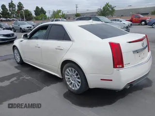 2010 Cadillac CTS Luxury with VIN 1G6DE5EG4A0133693, listed as a IAAI auction lot 42047756 with Not Provided miles. Bid and sale history available at carsss.com. Image 3.