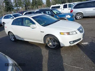 2008 Acura TL with VIN 19UUA66268A001252, listed as a IAAI auction lot 41477082 with 117,405 mi miles. Bid and sale history available at carsss.com. Image 1.