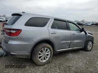 2019 Dodge Durango SXT Plus with VIN 1C4RDHAG5KC852772, listed as a Copart auction lot 42011435 with 132,466 mi miles and Salvage Title. Bid and sale history available at DreamBid. Image 3.