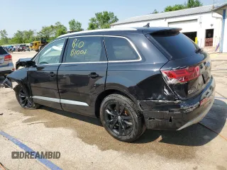 2018 Audi Q7 Premium Plus z VIN WA1LHAF7XJD049985, wystawiony jako Copart lot #60233295 z przebiegiem 71 011 mil mil oraz Szkoda całkowita • Salvage title. Historia ofert i sprzedaży dostępna na DreamBid. Obrazek 2.