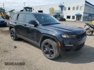 2023 Jeep Grand Cherokee 30th Anniversary with VIN 1C4RJYB63P8783993, listed as a Copart auction lot 60485625 with 38,881 mi miles and Salvage title. Bid and sale history available at DreamBid. Image 4.