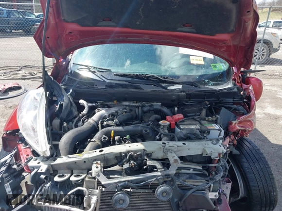 2014 Nissan Juke S with VIN JN8AF5MV7ET364402, listed as a IAAI auction lot 41808136 with 146,153 mi miles. Bid and sale history available at carsss.com. Image 10.
