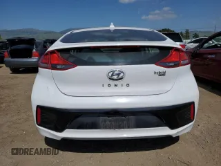 2018 Hyundai Ioniq Blue with VIN KMHC65LCXJU066060, listed as a Copart auction lot 53742275 with 145,721 mi miles and Salvage Title. Bid and sale history available at DreamBid. Image 6.