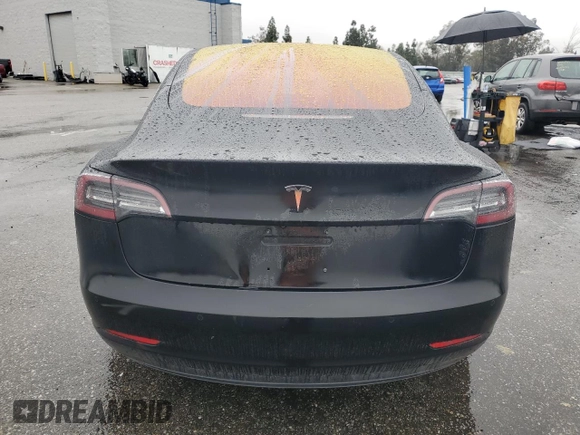 2018 Tesla Model 3 Long Range Battery with VIN 5YJ3E1EB2JF186075, listed as a Copart auction lot 45174215 with Not Provided miles and Salvage Title. Bid and sale history available at DreamBid. Image 6.