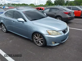 2007 Lexus IS 250 z VIN JTHBK262772039348, wystawiony jako IAAI lot #42342398 z przebiegiem 189 148 mil mil oraz . Historia ofert i sprzedaży dostępna na DreamBid. Obrazek 1.