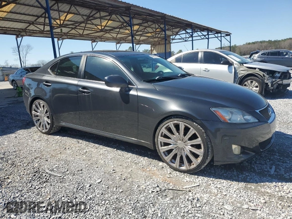 2008 Lexus IS with VIN JTHBK262082069891, listed as a Copart auction lot 48618745 with 184,840 mi miles and Clean Title. Bid and sale history available at carsss.com. Image 4.