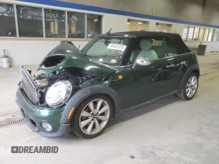 2011 MINI Convertible with VIN WMWZN3C5XBTZ89537, listed as a Copart auction lot 44161315 with Not Provided miles and Clean Title. Bid and sale history available at DreamBid. Image 1.