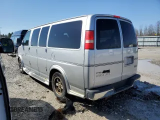 2011 GMC Savana Cargo Van YF7 Upfitter with VIN 1GDS7DC40B1115667, listed as a Copart auction lot 49587835 with 128,296 mi miles and Salvage Title. Bid and sale history available at carsss.com. Image 2.