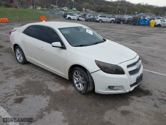 2013 Chevrolet Malibu ECO with VIN 1G11F5RR5DF110152, listed as a IAAI auction lot 41908465 with 176,004 mi miles. Bid and sale history available at carsss.com. Image 1.