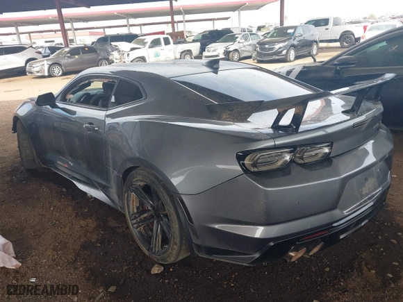 2019 Chevrolet Camaro ZL1 with VIN 1G1FK1R64K0153610, listed as a IAAI auction lot 41603346 with 49,907 mi miles. Bid and sale history available at carsss.com. Image 3.