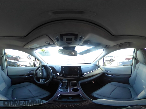 2021 Toyota Sienna XLE with VIN 5TDYRKEC7MS017968, listed as a IAAI auction lot 42145440 with 85,989 mi miles and . Bid and sale history available at DreamBid. Image 19.