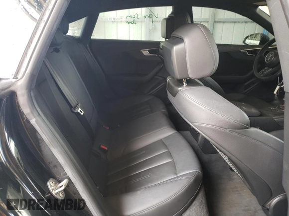 2019 Audi A5 Sportback Premium Plus with VIN WAUENCF5XKA097701, listed as a Copart auction lot 63949423 with 41,879 mi miles. Bid and sale history available at carsss.com. Image 10.