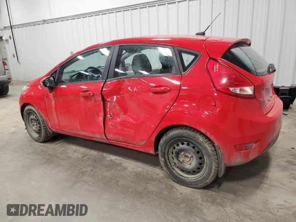 2013 Ford Fiesta SE with VIN 3FADP4EJ8DM222820, listed as a Copart auction lot 50760175 with 138,462 mi miles and Salvage Title. Bid and sale history available at carsss.com. Image 2.