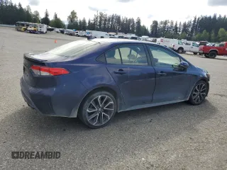 2020 Toyota Corolla SE with VIN JTDP4RCE3LJ004394, listed as a Copart auction lot 55039085 with 98,579 mi miles and Salvage Title. Bid and sale history available at DreamBid. Image 3.