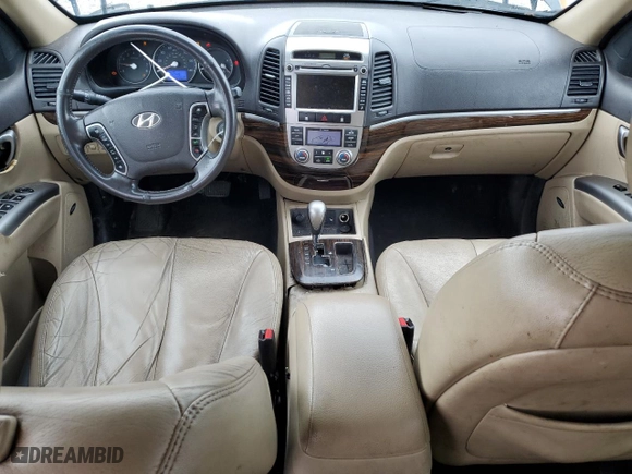 2012 Hyundai Santa Fe Limited with VIN 5XYZK4AG1CG117573, listed as a Copart auction lot 51651135 with 190,562 mi miles and Salvage Title. Bid and sale history available at carsss.com. Image 8.