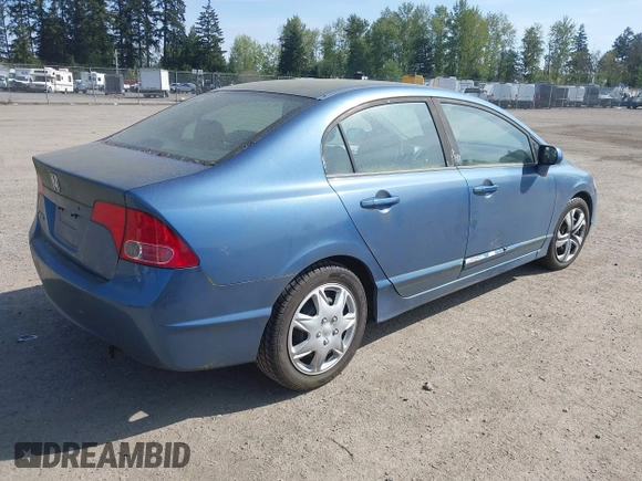 2008 Honda Civic LX with VIN 1HGFA16558L022345, listed as a IAAI auction lot 42129866 with 185,267 mi miles and . Bid and sale history available at DreamBid. Image 4.