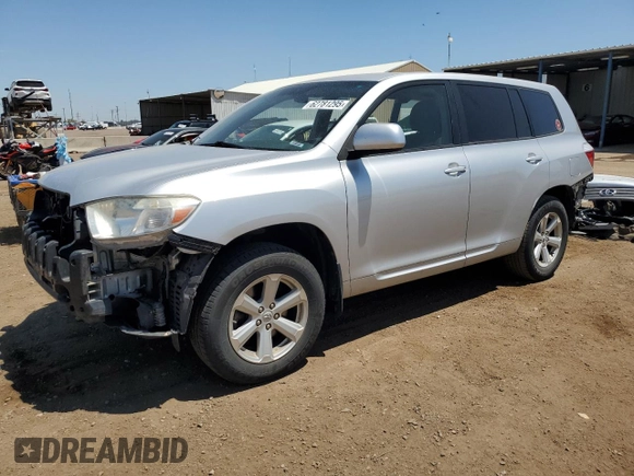 2010 Toyota Highlander with VIN 5TDBK3EH1AS033378, listed as a Copart auction lot 62781295 with 189,082 mi miles and Salvage title. Bid and sale history available at DreamBid. Image 1.