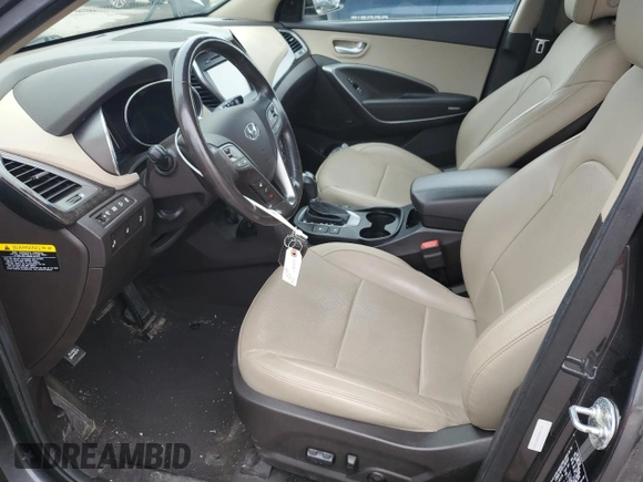 2017 Hyundai Santa Fe 2.4L with VIN 5XYZUDLB7HG491883, listed as a Copart auction lot 54439415 with 80,892 mi miles and Clean title. Bid and sale history available at DreamBid. Image 7.