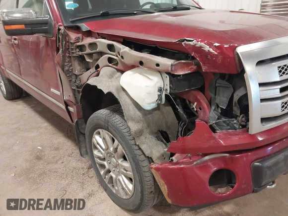 2013 Ford F-150 XL with VIN 1FTFW1ETXDFB30310, listed as a IAAI auction lot 41419674 with 122,926 mi miles. Bid and sale history available at carsss.com. Image 6.