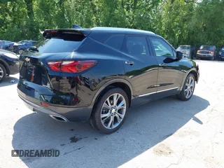 2022 Chevrolet Blazer Premier z VIN 3GNKBFRS4NS128999, wystawiony jako IAAI lot #42157919 z przebiegiem 79 639 mil mil oraz . Historia ofert i sprzedaży dostępna na DreamBid. Obrazek 4.