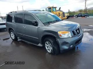 2014 Nissan Armada SV z VIN 5N1AA0ND3EN610994, wystawiony jako IAAI lot #41345358 z przebiegiem 55 266 mil mil oraz . Historia ofert i sprzedaży dostępna na DreamBid. Obrazek 1.