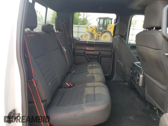 2018 Ford F-150 XL with VIN 1FTEW1EP7JFE27710, listed as a Copart auction lot 58837255 with 148,126 mi miles and Clean title. Bid and sale history available at DreamBid. Image 10.