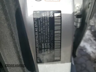 2006 Mercedes-Benz C 280 Luxury with VIN WDBRF92H06F784360, listed as a Copart auction lot 44264555 with Not Provided miles and Salvage Title. Bid and sale history available at DreamBid. Image 12.
