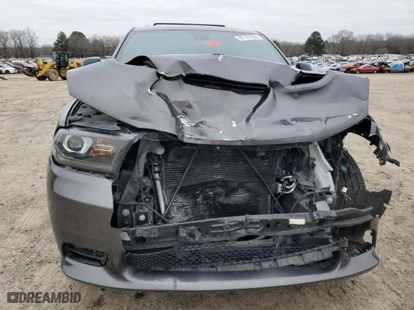 2020 Dodge Durango GT with VIN 1C4RDHDG3LC118659, listed as a Copart auction lot 87187394 with 76,937 mi miles and Salvage Title. Bid and sale history available at carsss.com. Image 5.