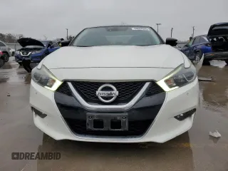 2018 Nissan Maxima SR with VIN 1N4AA6AP4JC383639, listed as a Copart auction lot 44697945 with 93,159 mi miles and Salvage Title. Bid and sale history available at carsss.com. Image 5.