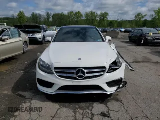 2017 Mercedes-Benz C 300 with VIN 55SWF4KB2HU226485, listed as a Copart auction lot 55952755 with 62,589 mi miles and Salvage title. Bid and sale history available at DreamBid. Image 5.