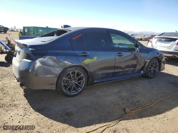 2018 Subaru WRX Premium with VIN JF1VA1C61J9839084, listed as a Copart auction lot 46868055 with 40,095 mi miles and Salvage Title. Bid and sale history available at carsss.com. Image 3.