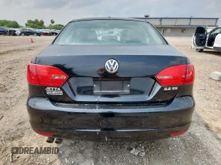 2012 Volkswagen Jetta SE with VIN 3VWDP7AJ8CM351718, listed as a Copart auction lot 58590425 with 183,130 mi miles and Salvage title. Bid and sale history available at DreamBid. Image 6.