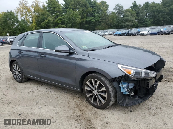 2019 Hyundai Elantra GT with VIN KMHH35LE7KU109271, listed as a Copart auction lot 73319824 with 71,912 mi miles and Salvage Title. Bid and sale history available at carsss.com. Image 4.