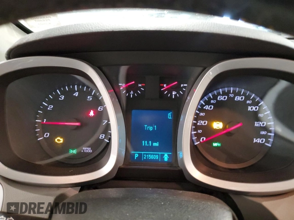 2010 Chevrolet Equinox LS with VIN 2CNFLCEW0A6408275, listed as a Copart auction lot 44897905 with 215,609 mi miles and Salvage Title. Bid and sale history available at carsss.com. Image 9.