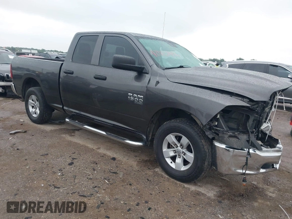 2019 Ram 1500 Tradesman with VIN 1C6RR6FG7KS540500, listed as a IAAI auction lot 42428496 with 36,890 mi miles and . Bid and sale history available at DreamBid. Image 1.
